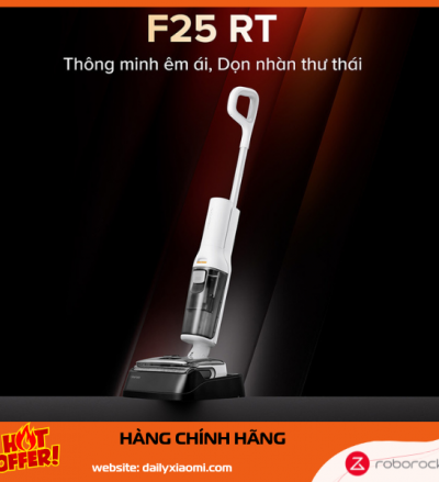 Máy Hút Bụi Gia Đình F25 RT – Lực Hút Mạnh, Thiết Kế Gọn Nhẹ, Đa Năng