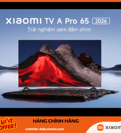 Tivi Xiaomi A Pro 65 Inch Quốc Tế Chính Hãng | 4K Qled Google TV