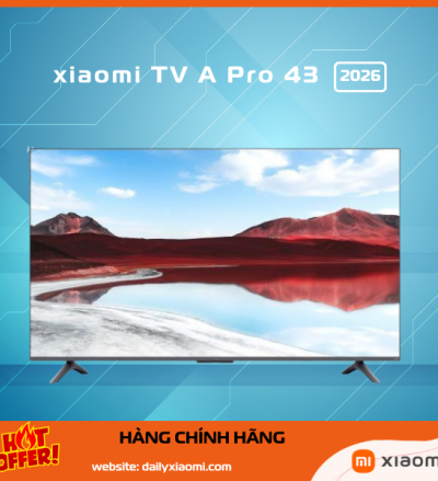 Tivi Xiaomi A Pro 43 Inch Quốc Tế | QLED 4K, Google TV, Giá Tốt