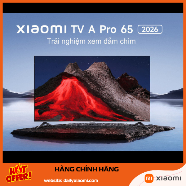 Xiaomi TV A Pro 2026 | Smart TV 4K Mới Nhất, Giá Tốt